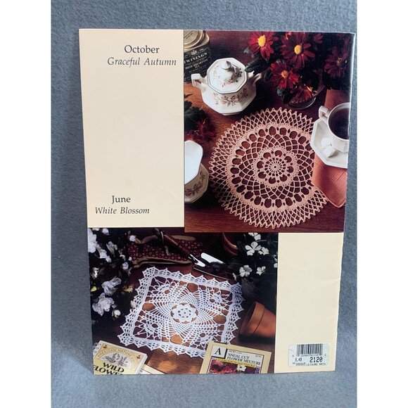 Leisure Arts A Year Of Doilies Twelve Designs By C. Strohmeyer - Picture 2 of 2